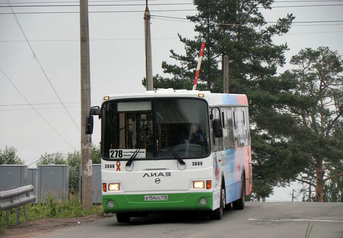 Санкт-Петербург, ЛиАЗ-5293.60 № 3689