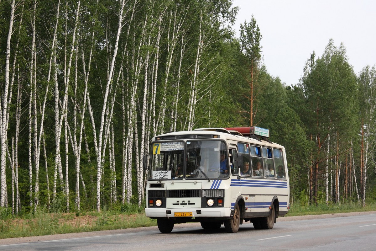 Томская область, ПАЗ-32054 № СС 267 70