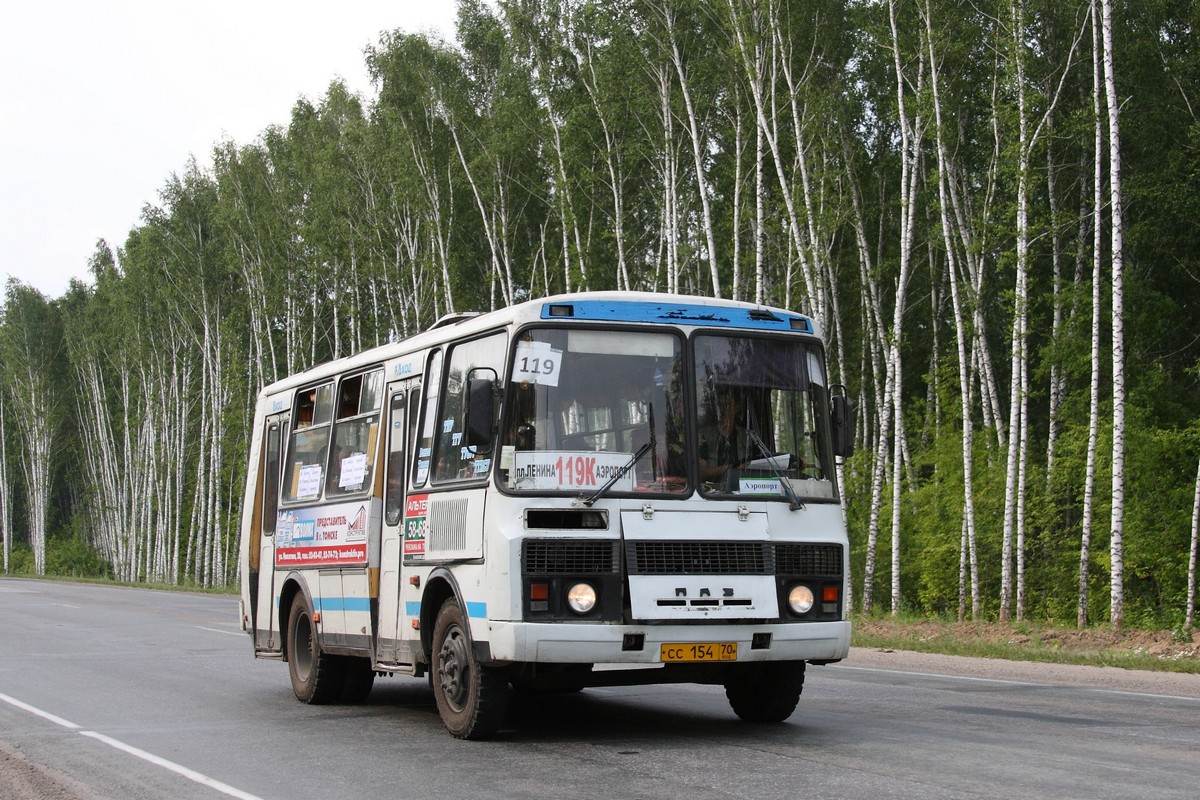 Томская область, ПАЗ-32054 № СС 154 70