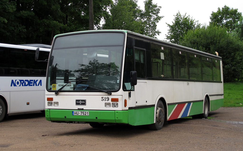 Латвия, Van Hool A370 № 519