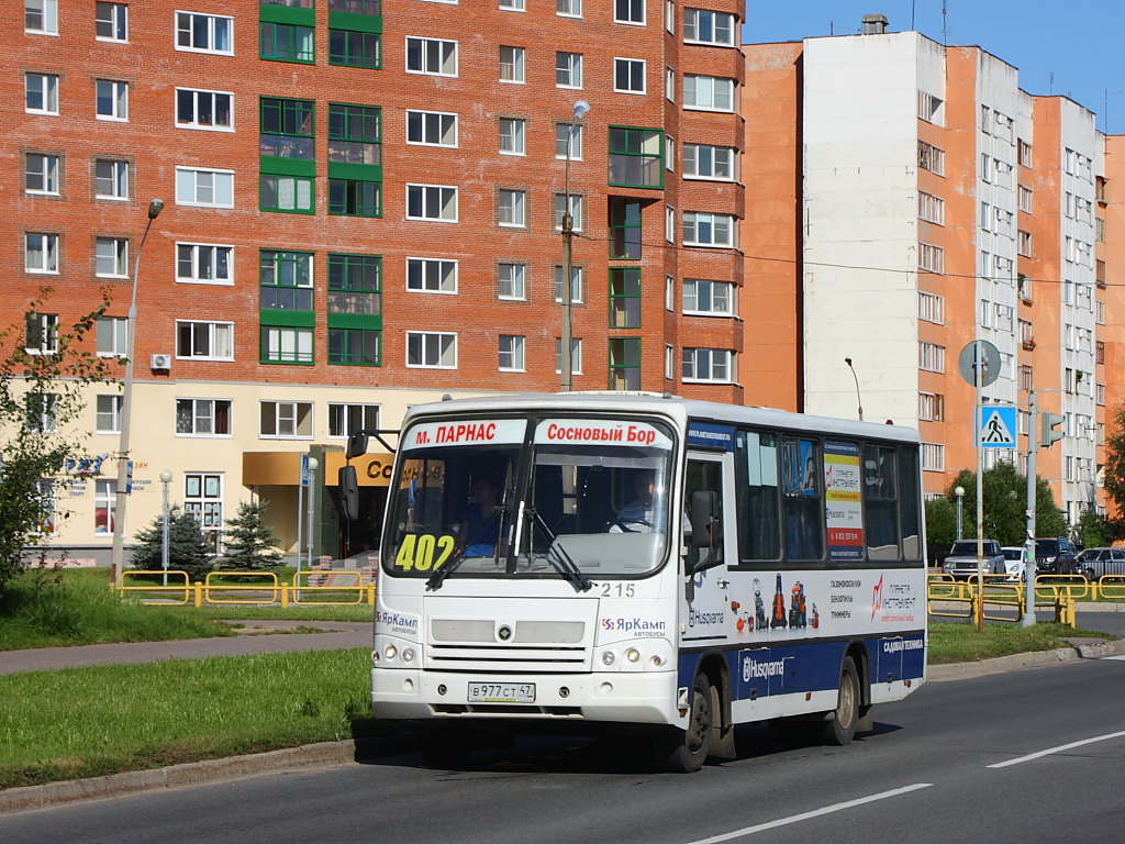 Ленинградская область, ПАЗ-320402-05 № 215