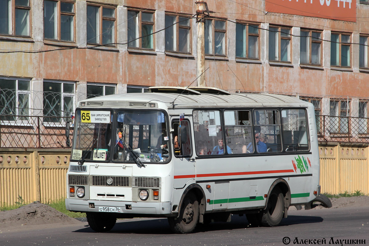 Воронежская область, ПАЗ-32054 № О 958 СН 36