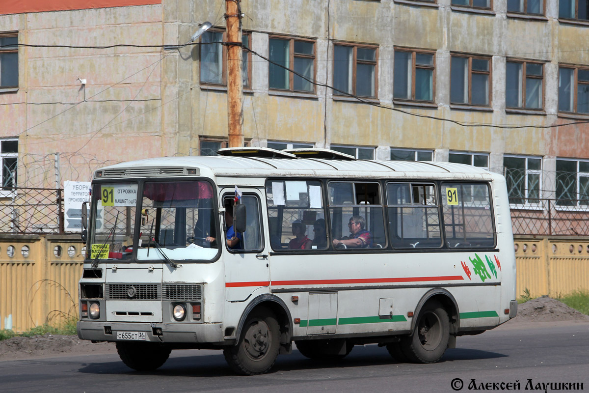 Воронежская область, ПАЗ-32054 № С 655 СТ 36