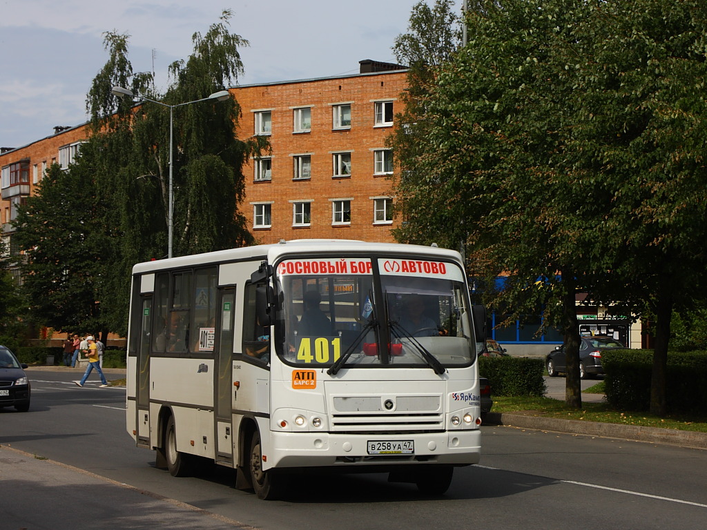 Ленинградская область, ПАЗ-320402-05 № В 258 УА 47