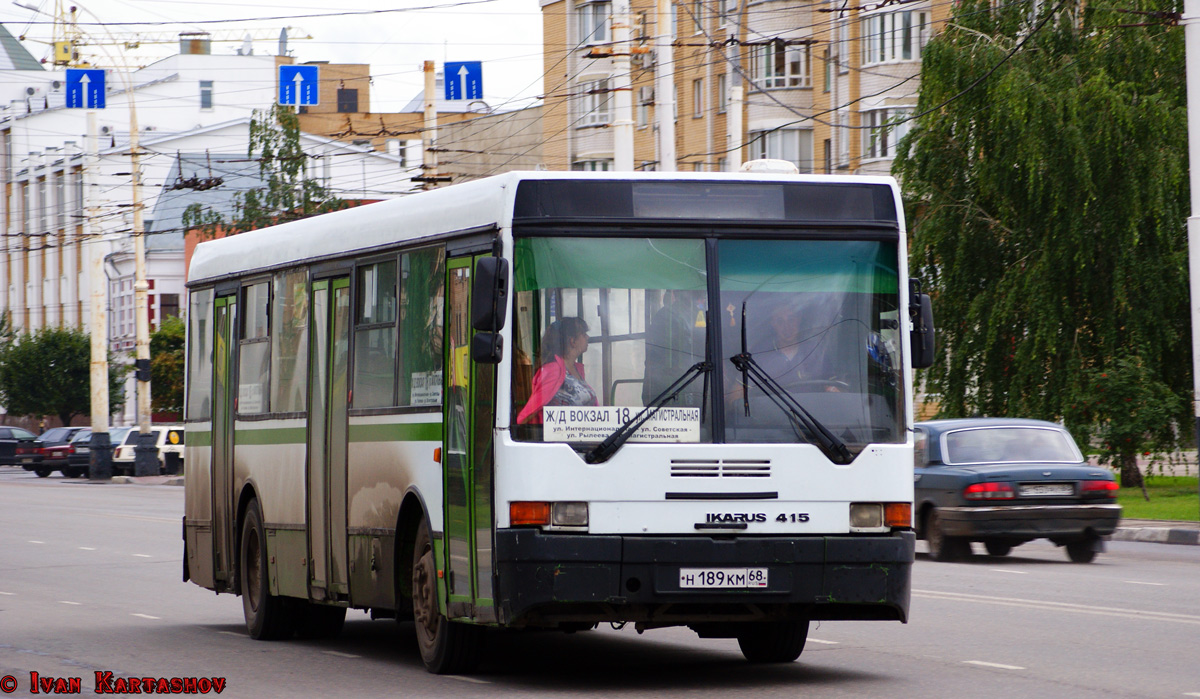 Тамбовская область, Ikarus 415.33 № Н 189 КМ 68