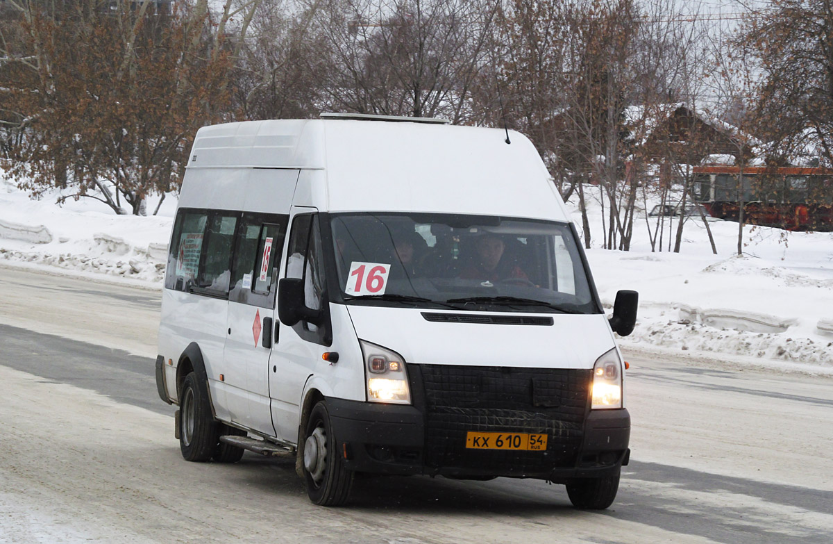 Новосибирская область, ПАЗ-3030 (Ford Transit) № КХ 610 54