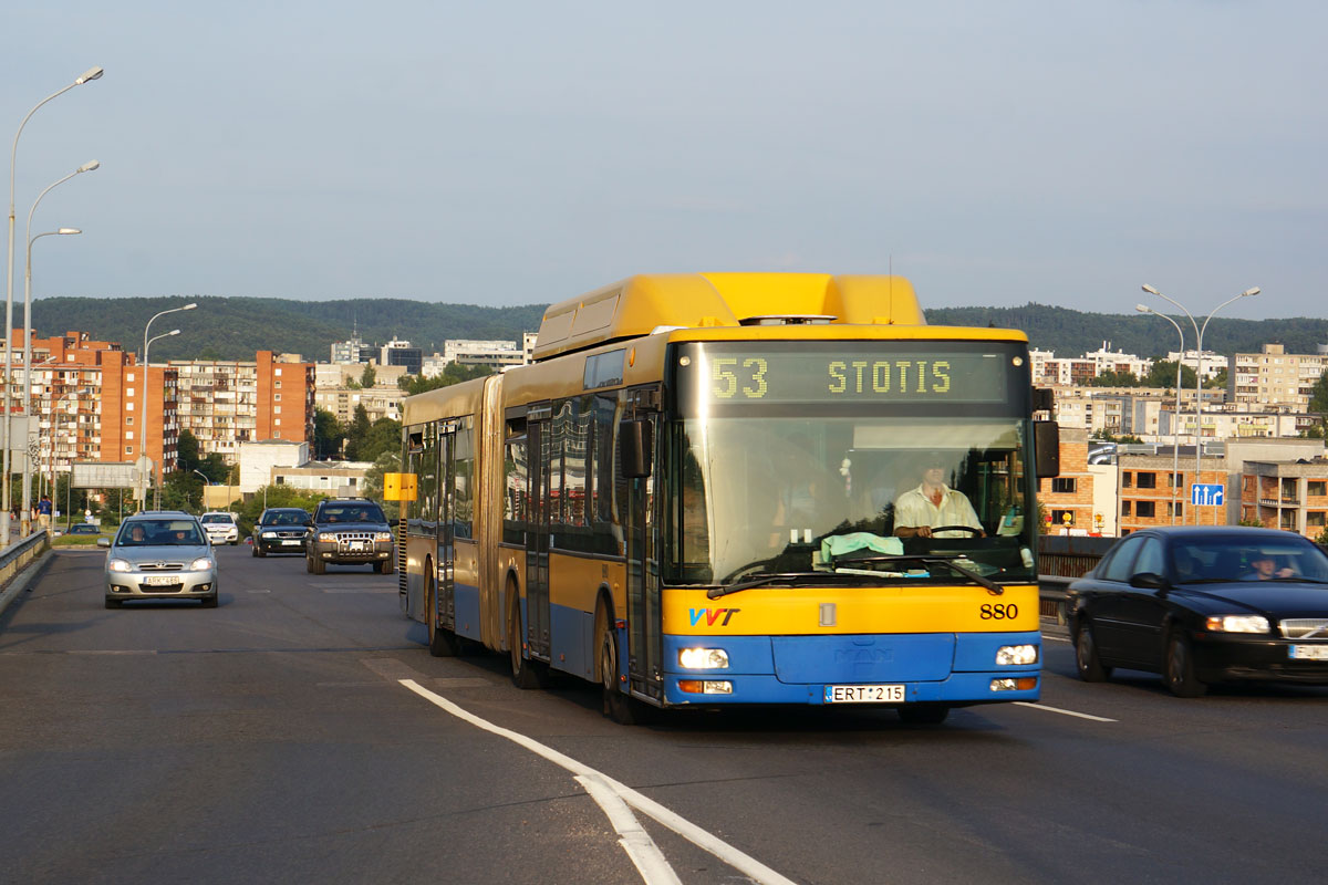 Литва, MAN A23 NG313 CNG № 880