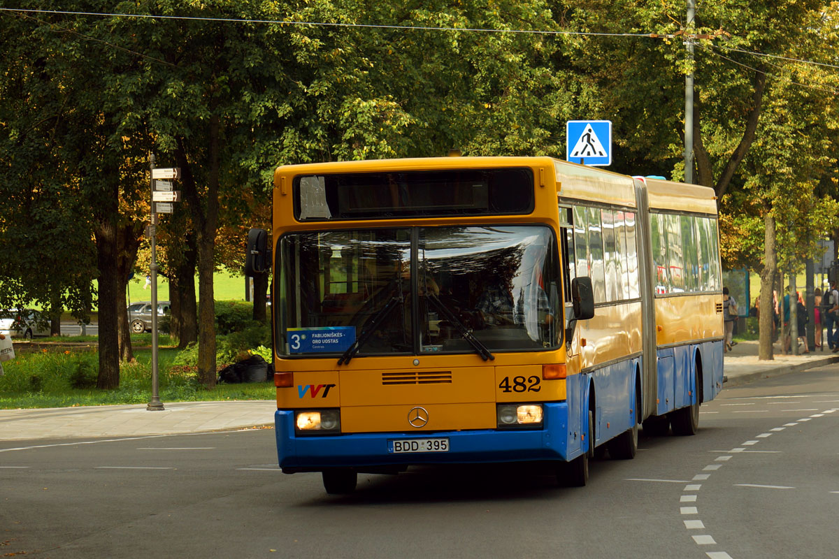 Литва, Mercedes-Benz O405G № 482