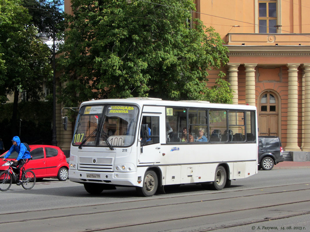 Sankt Petersburg, PAZ-320402-05 Nr. 211