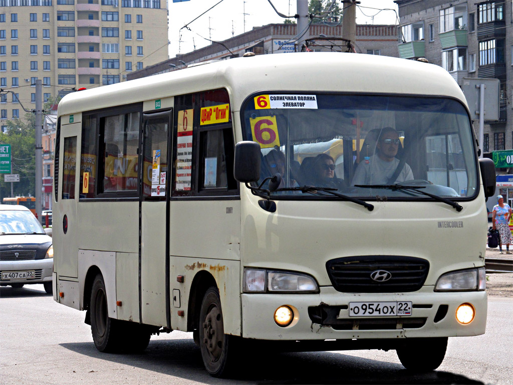 Алтайский край, Hyundai County SWB (РЗГА) № О 954 ОХ 22