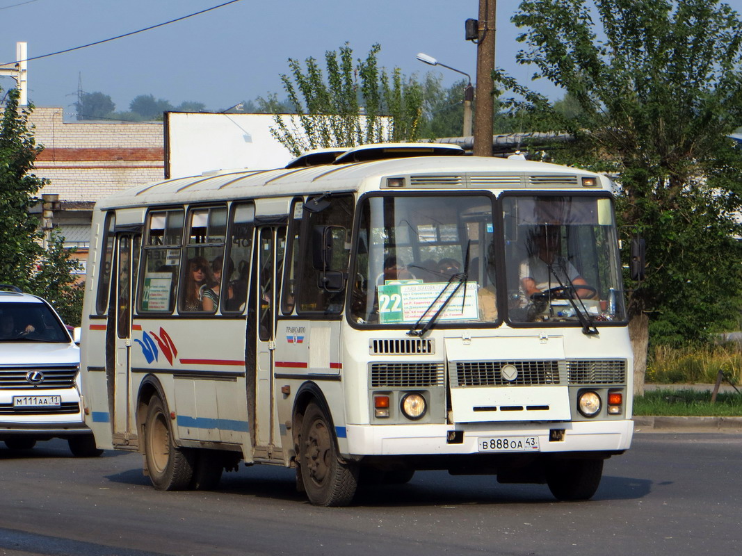 Кировская область, ПАЗ-4234 № В 888 ОА 43