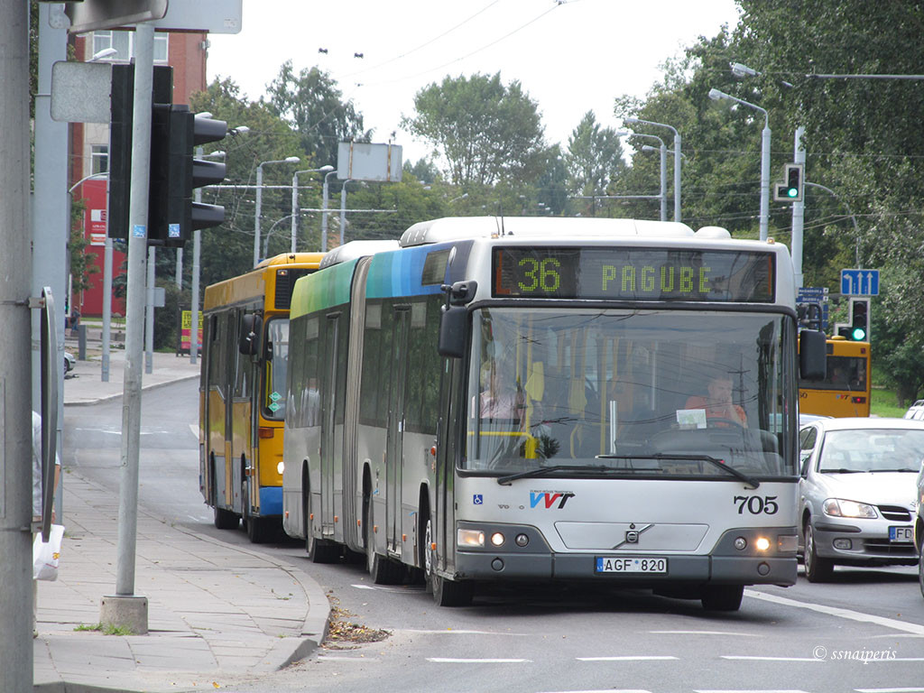 Литва, Volvo 7700A № 705