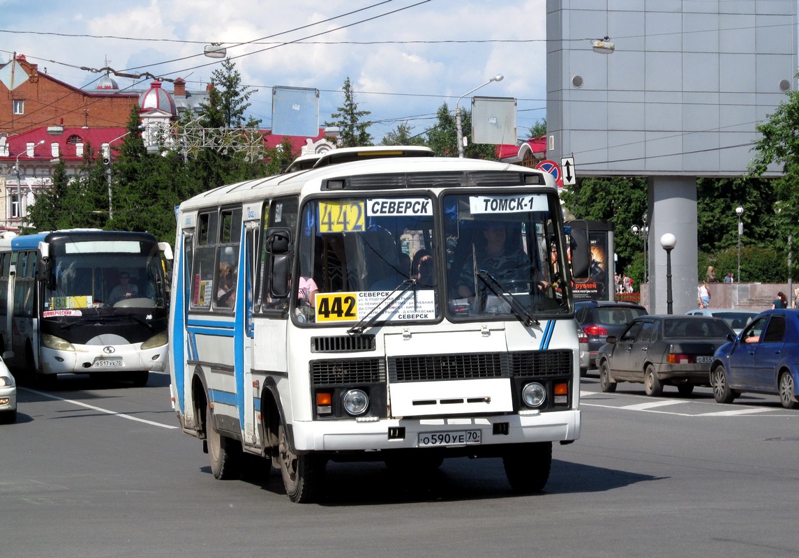 Томская область, ПАЗ-32054 № О 590 УЕ 70