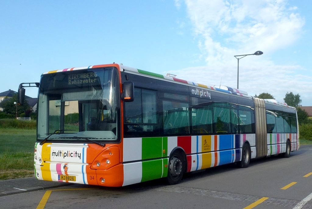 Люксембург, Irisbus Citelis 18M № 34