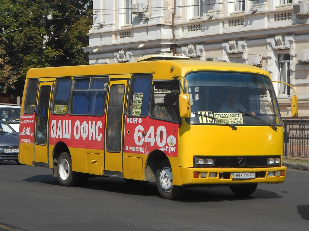 Одесская область, Богдан А091 № BH 6001 EI