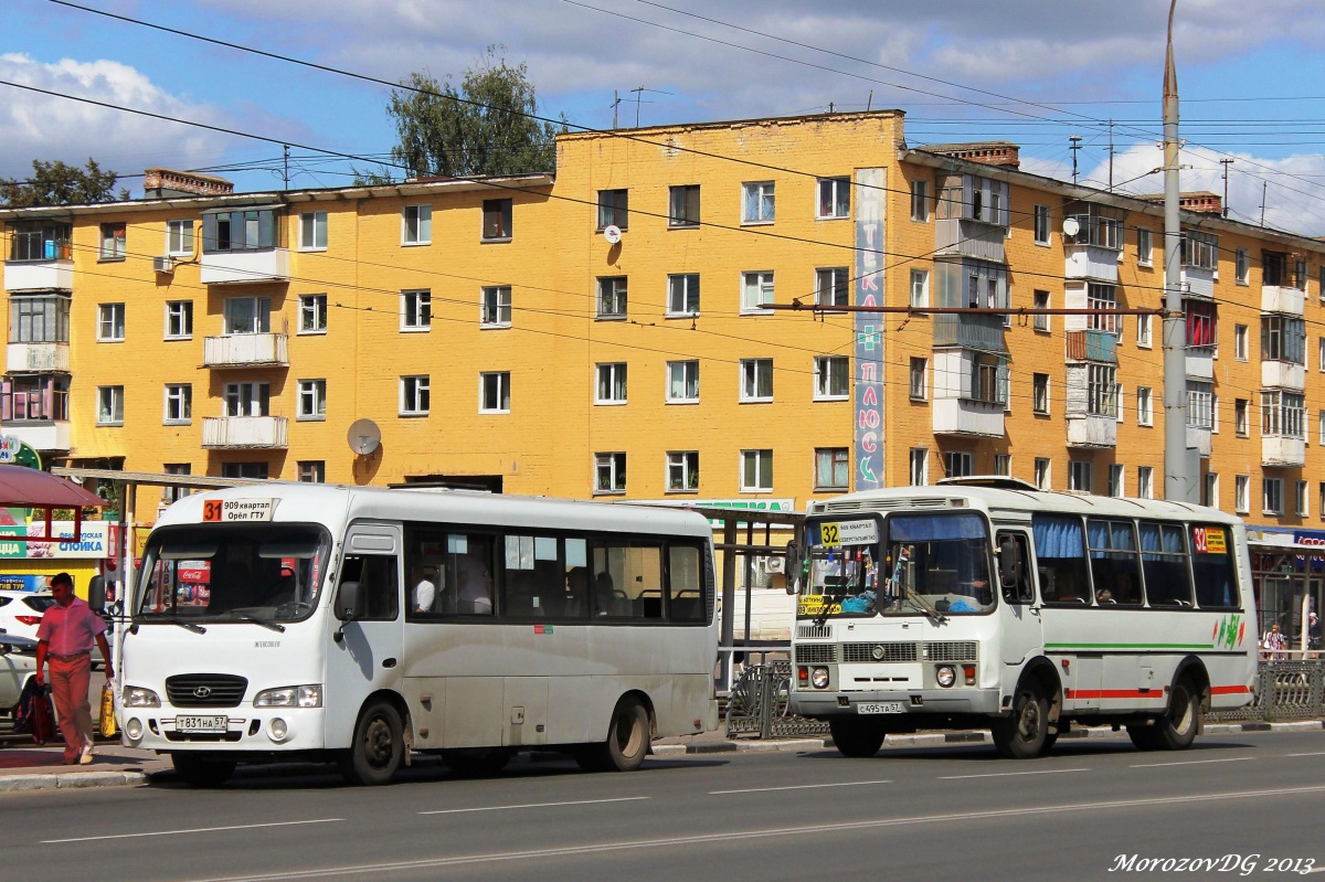 Орловская область, Hyundai County LWB C09 (ТагАЗ) № Т 831 НА 57