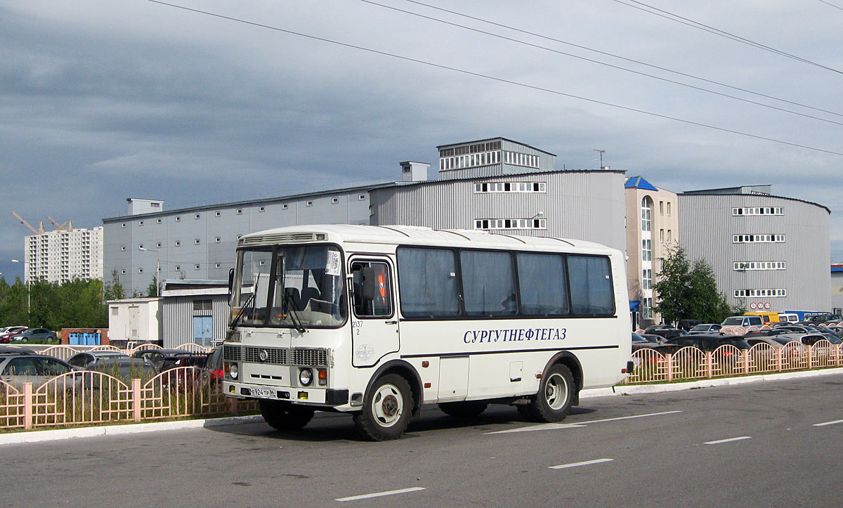 Ханты-Мансийский АО, ПАЗ-32053-110-67 № 2137