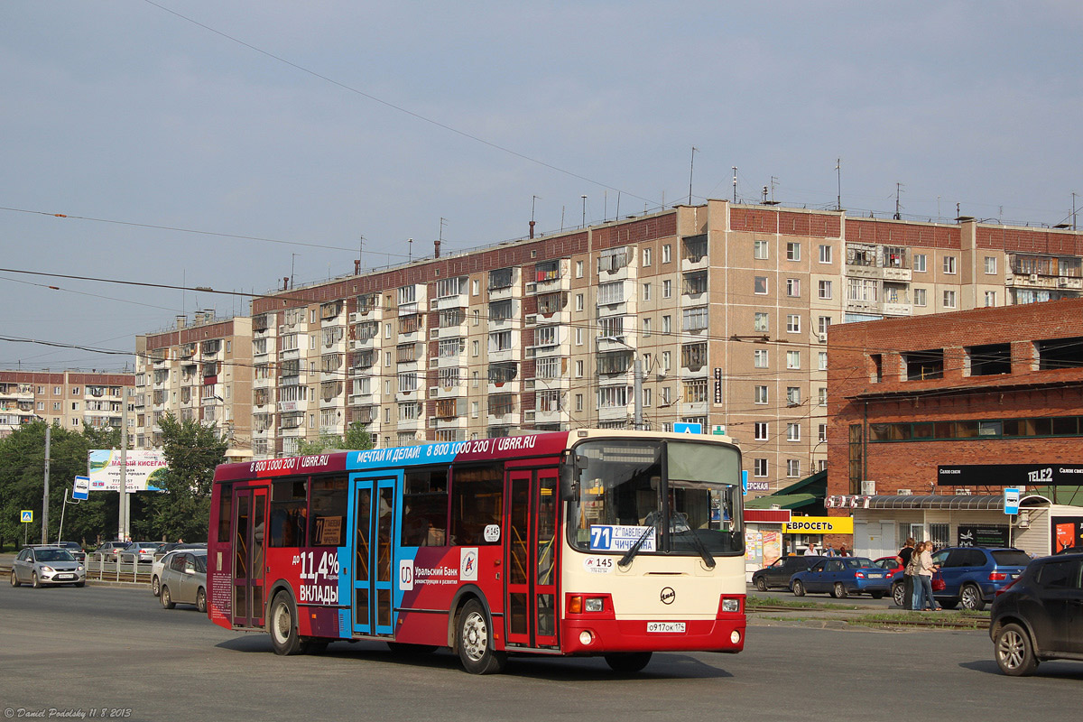 Челябинская область, ЛиАЗ-5256.53 № 145