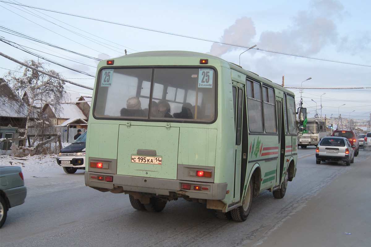 Саха (Якутия), ПАЗ-32054 № С 195 КА 14