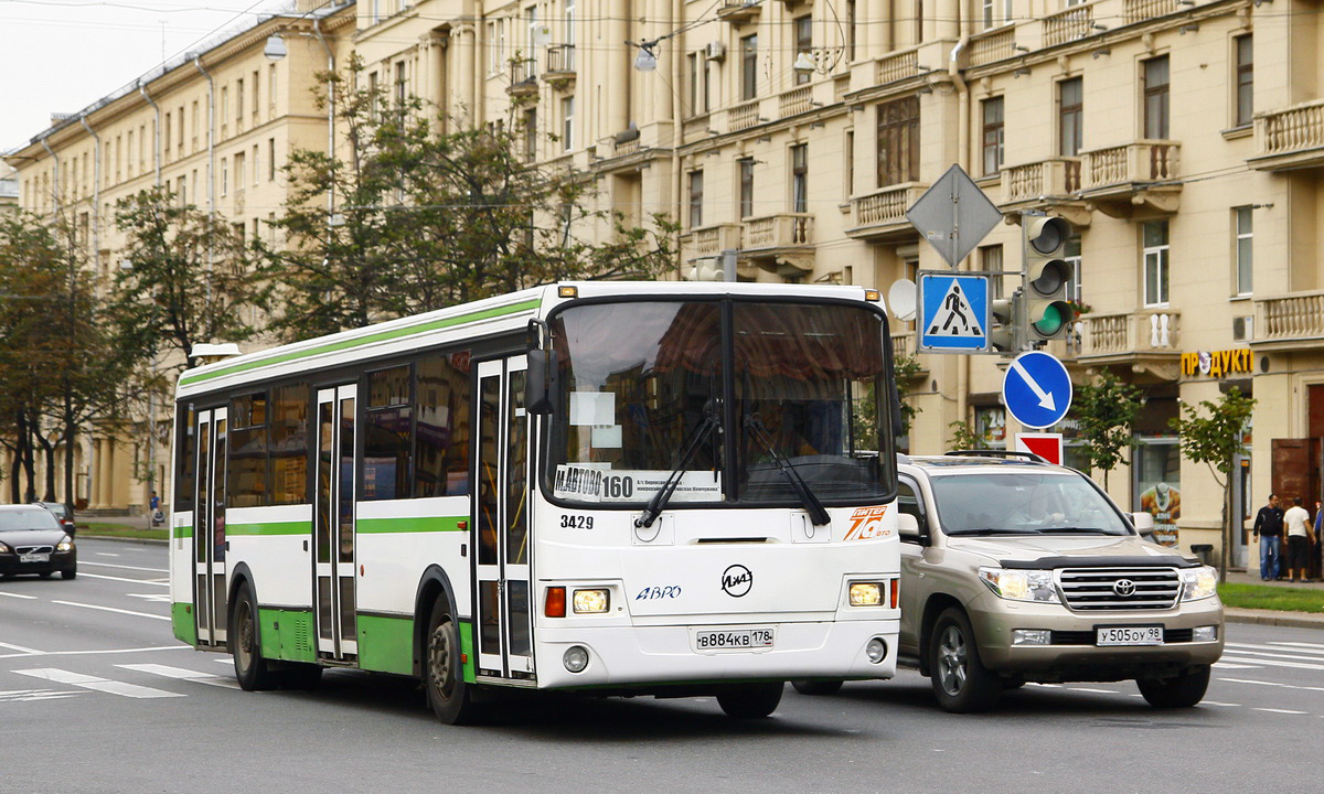 Санкт-Петербург, ЛиАЗ-5293.53 № 3429