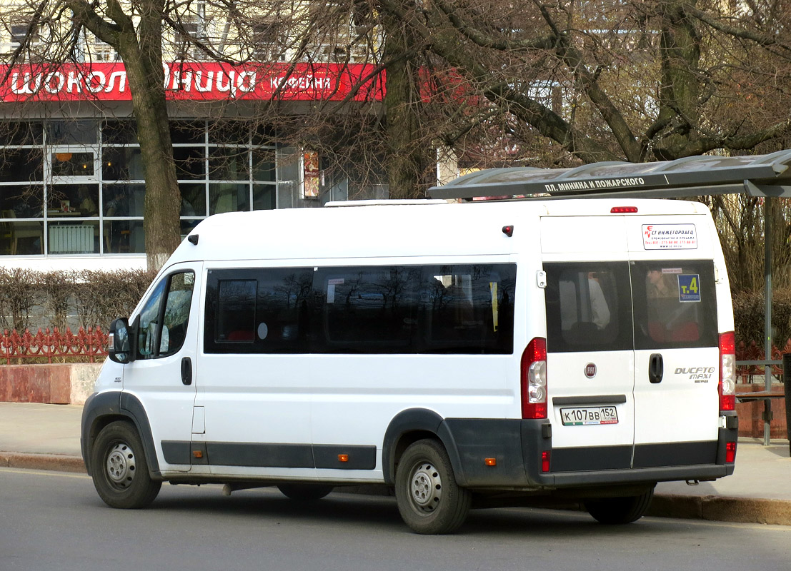 Нижегородская область, Нижегородец-FST613 (FIAT Ducato) № К 107 ВВ 152