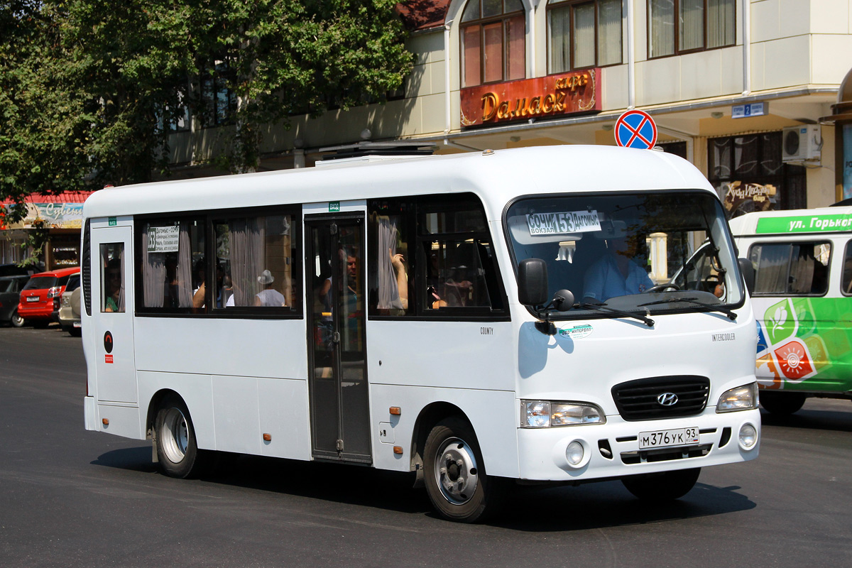 Краснодарский край, Hyundai County LWB C09 (ТагАЗ) № М 376 УК 93