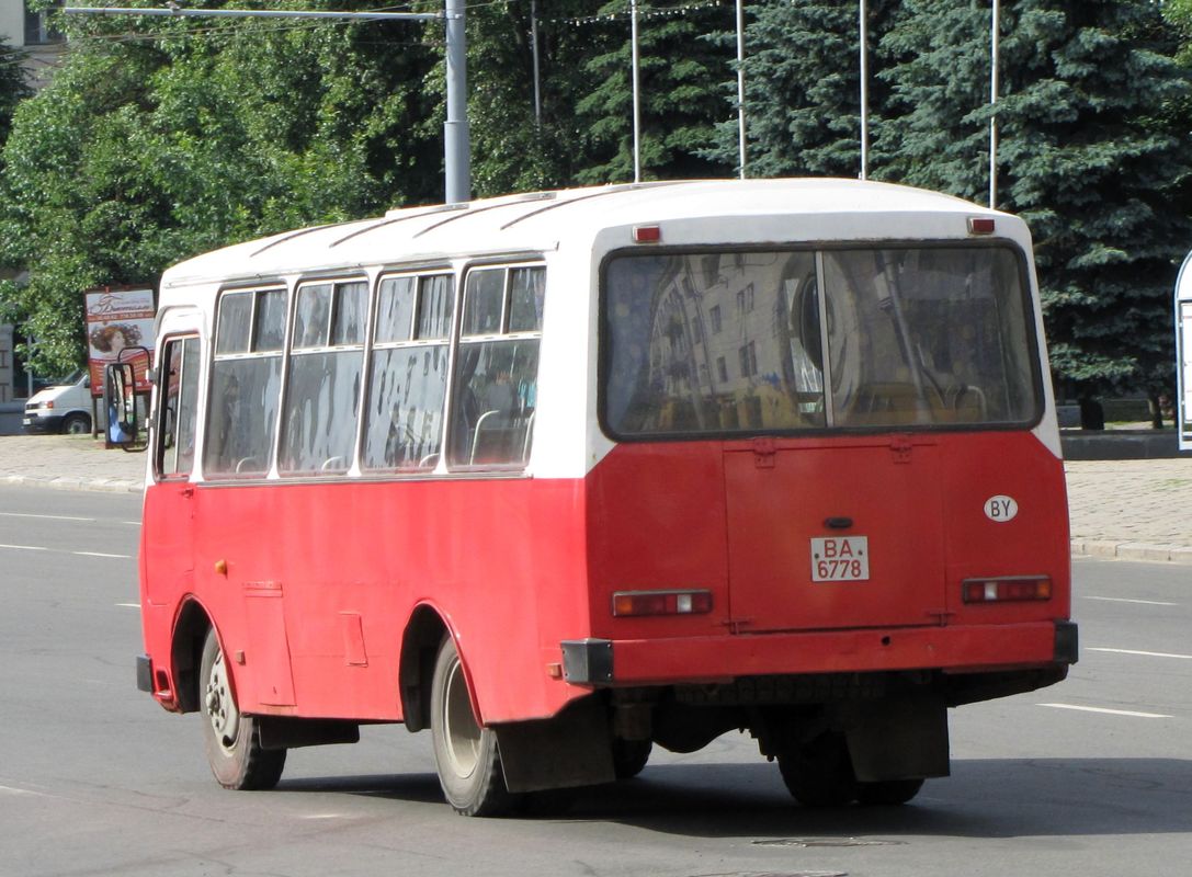 Vitebsk region, PAZ-3205 (00) Nr. ВА 6778