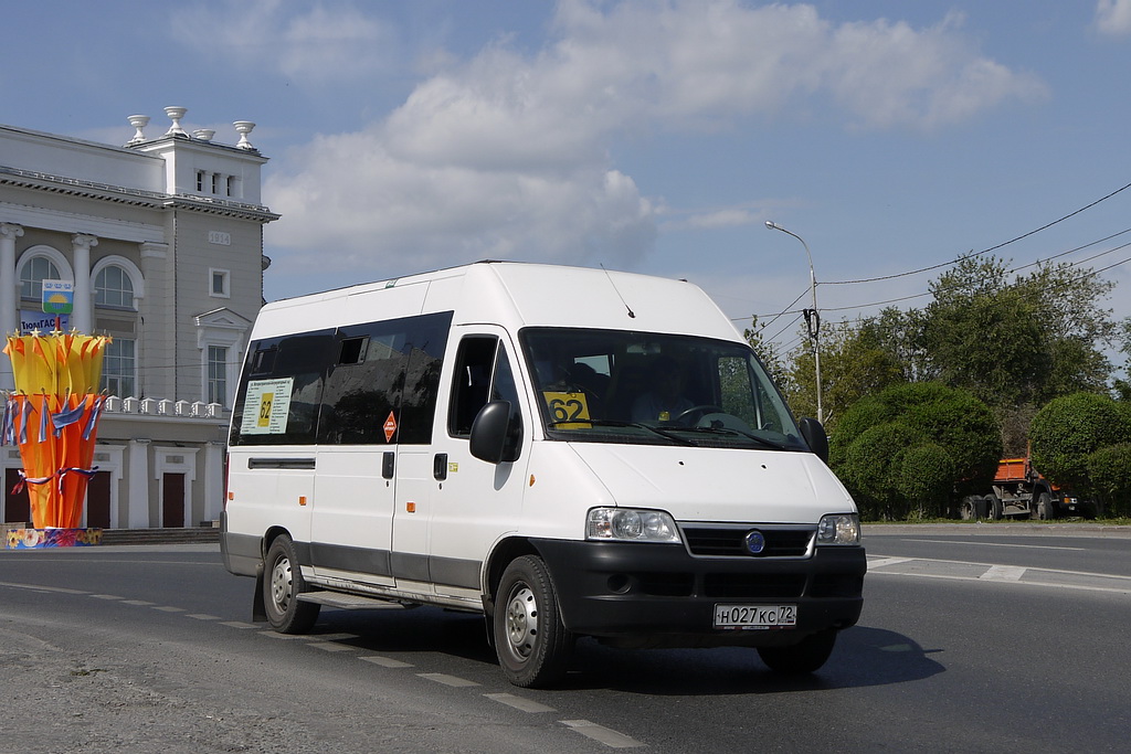 Тюменская область, FIAT Ducato 244 CSMMC-RLL, -RTL № Н 027 КС 72