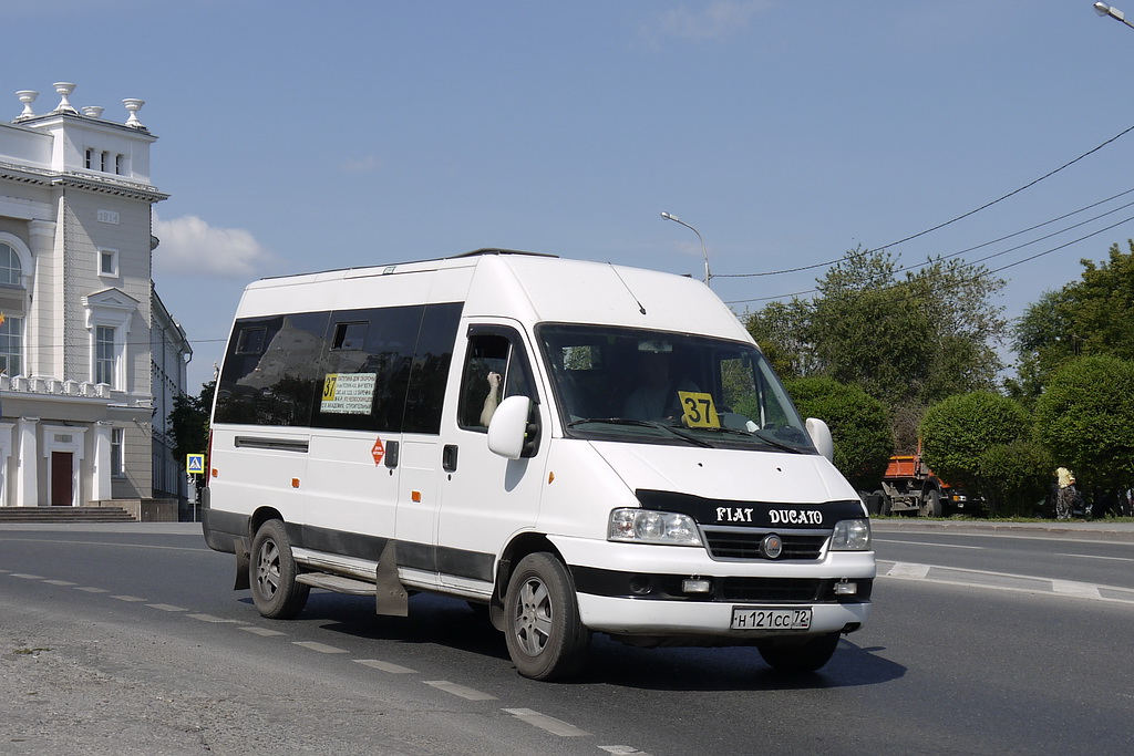 Тюменская область, FIAT Ducato 244 CSMMC-RLL, -RTL № Н 121 СС 72