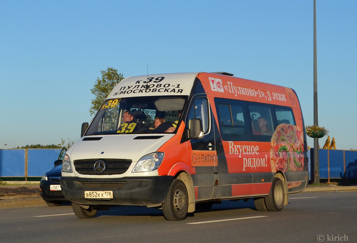 Sankt Petersburg, Luidor-22360C (MB Sprinter) Nr В 852 КХ 178