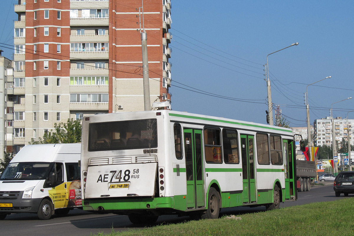 Penza region, LiAZ-5256.45 Nr. АЕ 748 58