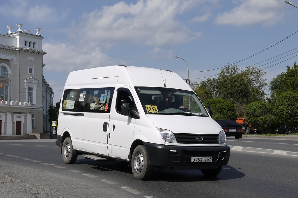 Тюменская область, LDV Maxus (ГАЗ) № О 753 РТ 72