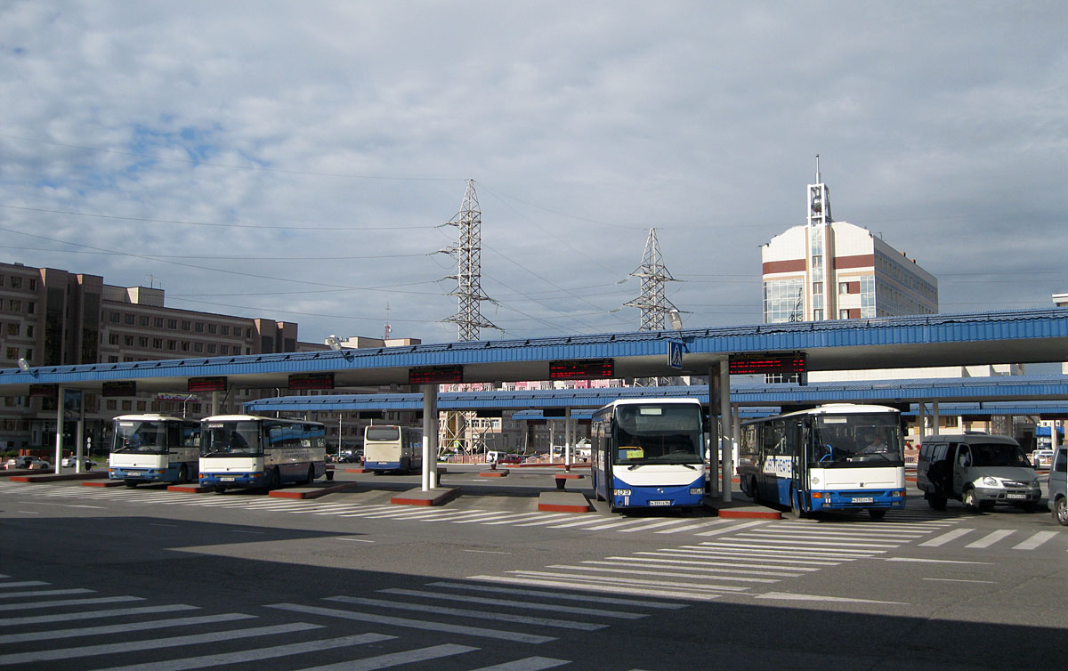 Ханты-Мансийский АО — Автобусные вокзалы, станции и конечные остановки