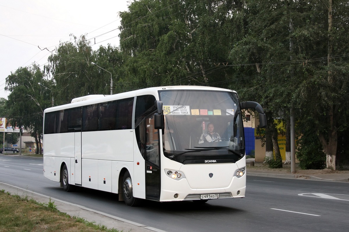 Томская область, Scania OmniExpress 340 № С 491 КО 70