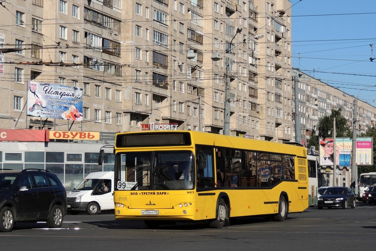 Санкт-Петербург, МАЗ-103.468 № В 170 НУ 178