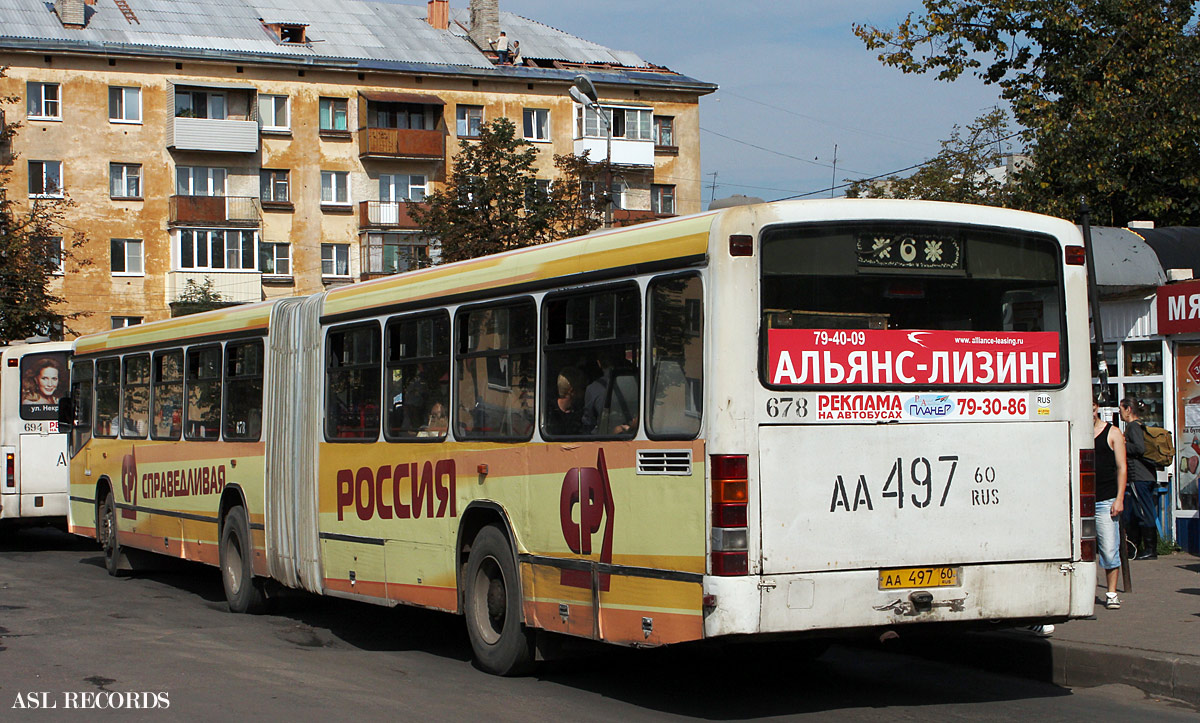 Псковская область, Mercedes-Benz O345G № 678