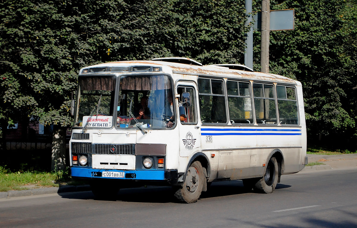 Брянская область, ПАЗ-3205-110 № 338