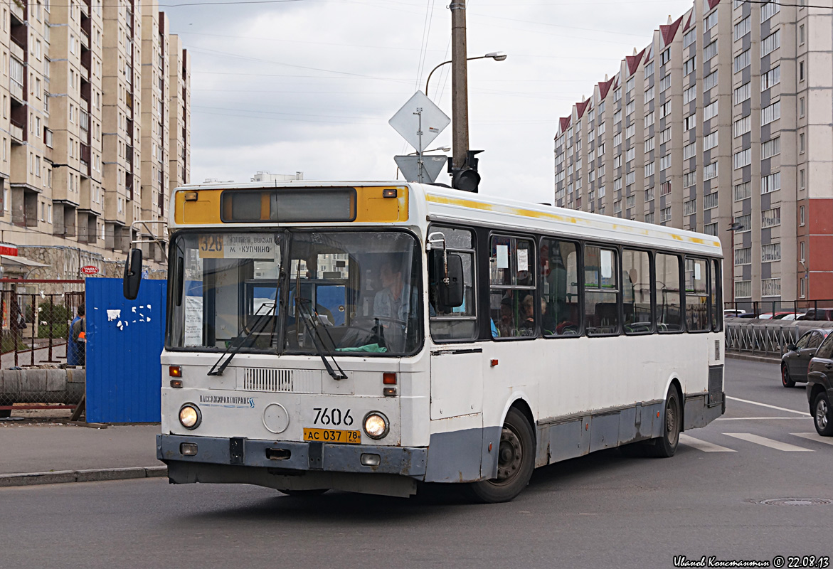 Санкт-Петербург, ЛиАЗ-5256.25 № 7606