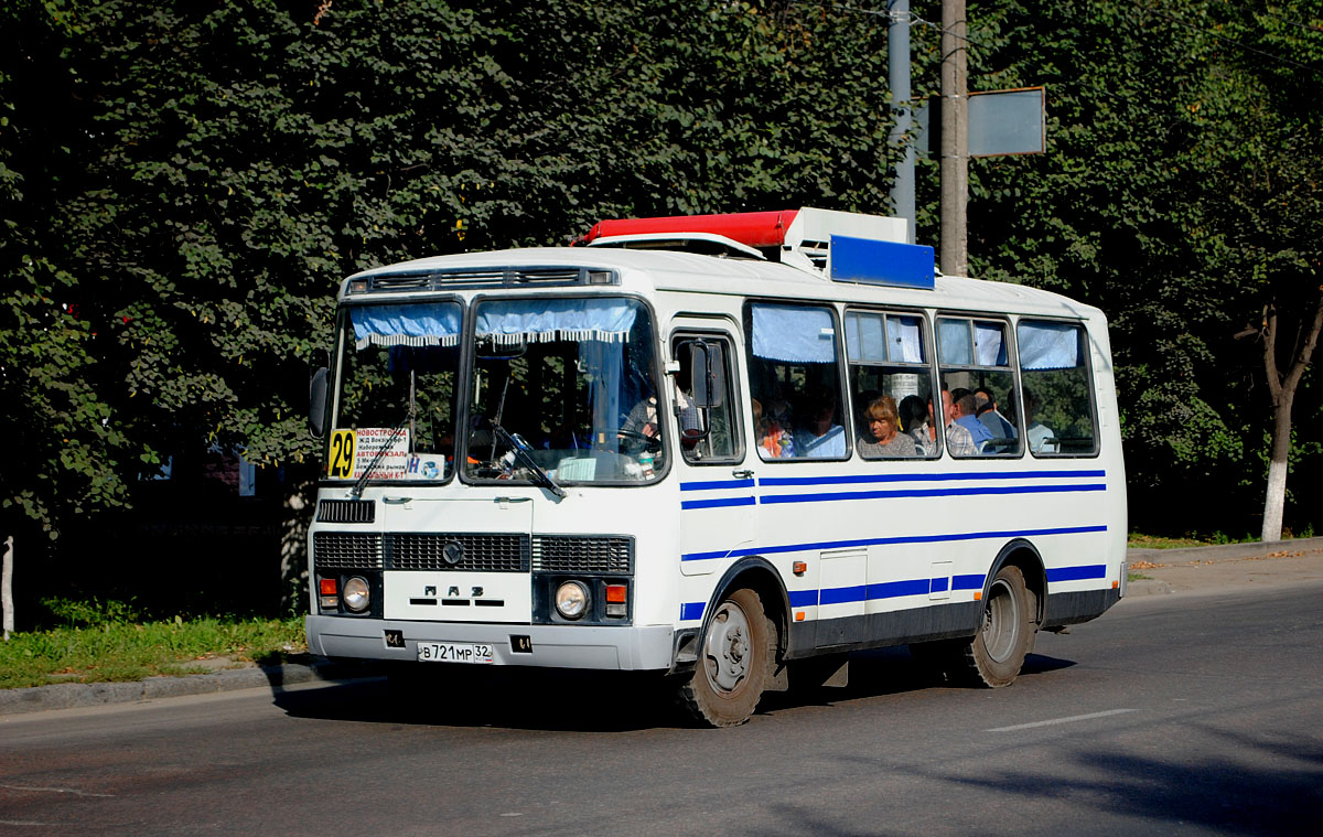 Брянская область, ПАЗ-3205-110 № В 721 МР 32