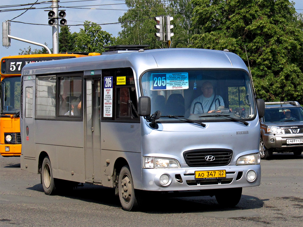 Алтайский край, Hyundai County LWB C11 (ТагАЗ) № АО 347 22