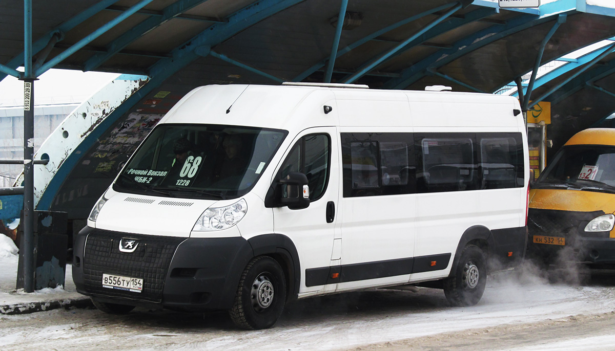 Новосибирская область, Нижегородец-2227SK (Peugeot Boxer) № В 556 ТУ 154