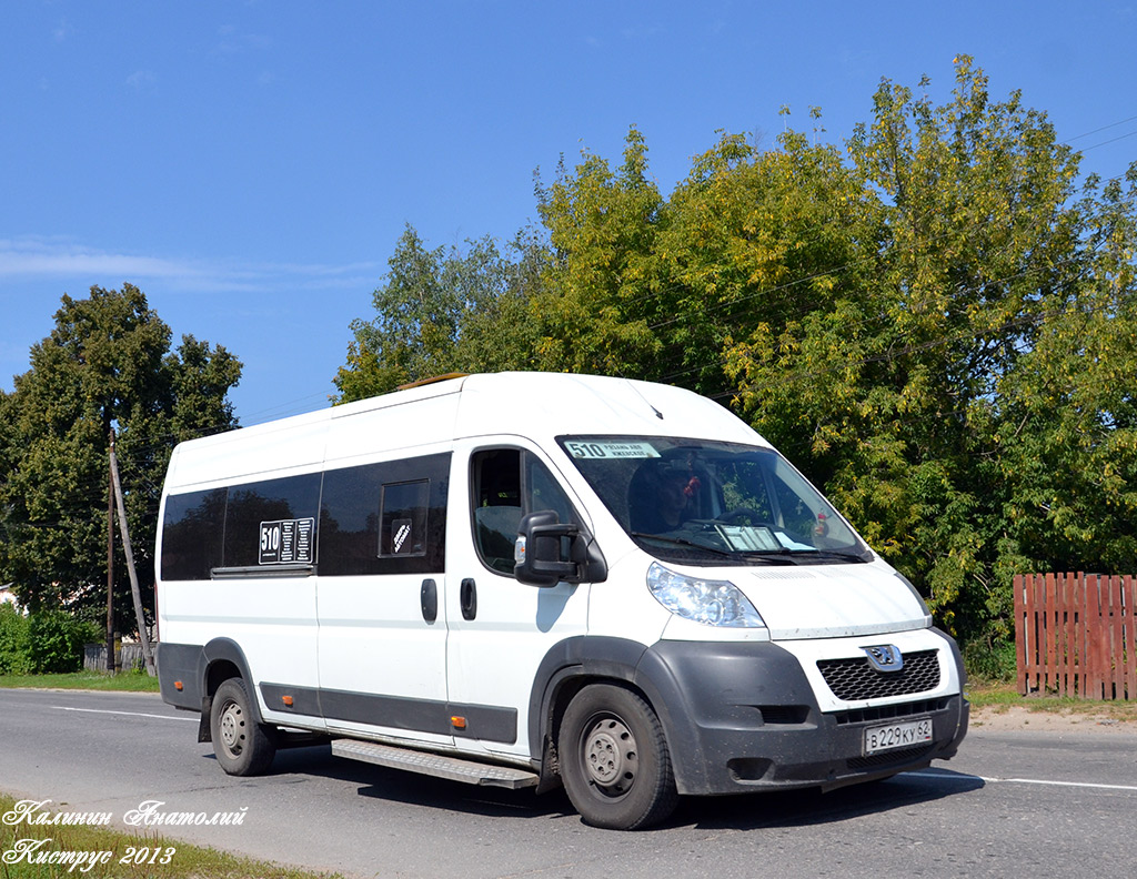 Рязанская область, Имя-М-2234 (Peugeot Boxer) № В 229 КУ 62