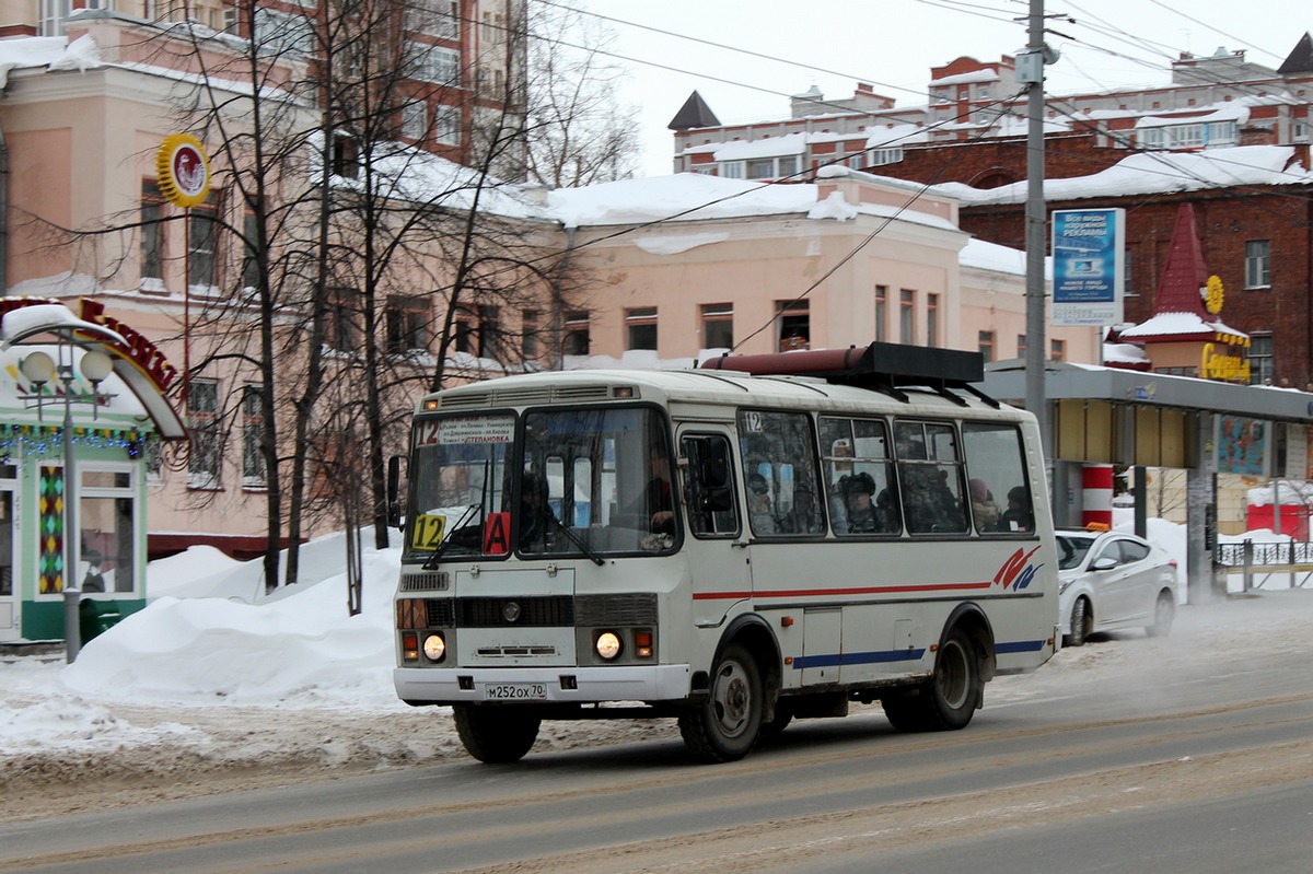 Томская область, ПАЗ-32054 № М 252 ОХ 70