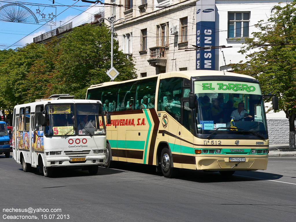 Севастополь, UzOtoyol M24.9 № AK 4548 AA; Республика Крым, Irizar Century 12.35 № BH 7042 EI