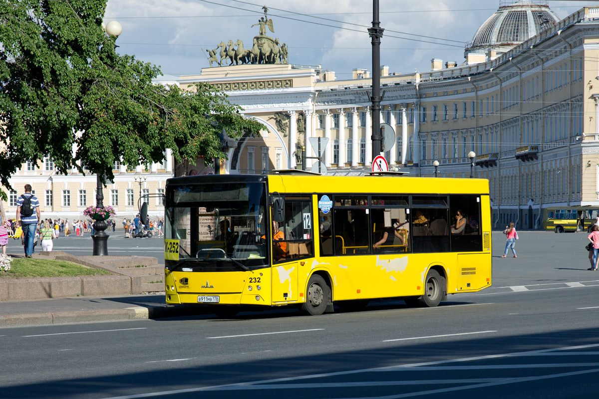 Санкт-Пецярбург, МАЗ-206.068 № 232