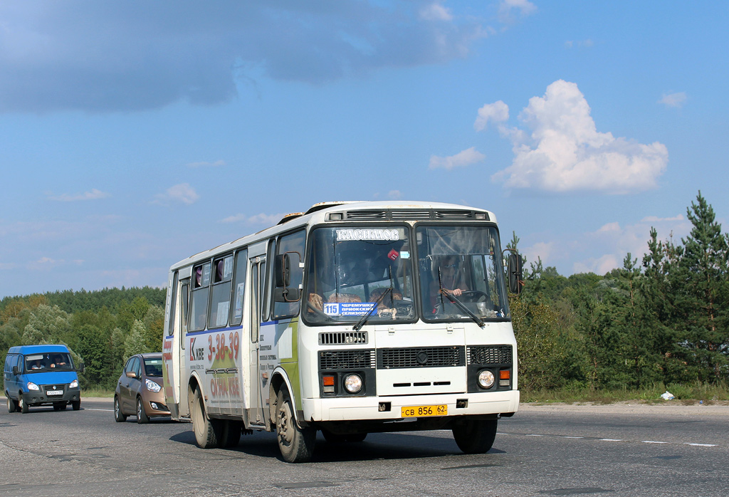 Рязанская область, ПАЗ-4234 № СВ 856 62