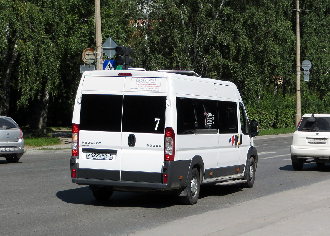 Новосибирская область, Нижегородец-2227SK (Peugeot Boxer) № А 122 ХР 154