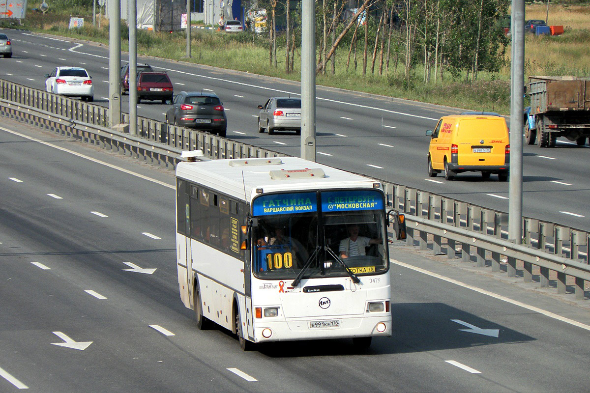 Ленинградская область, ЛиАЗ-5256.58 № 3479