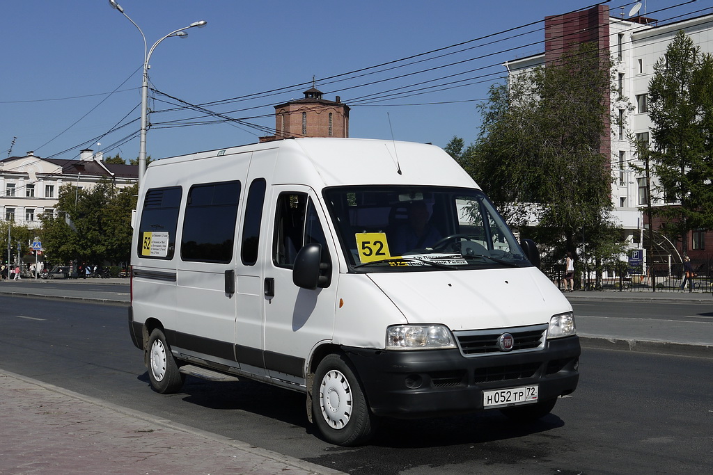 Тюменская область, FIAT Ducato 244 CSMMC, -RT № Н 052 ТР 72