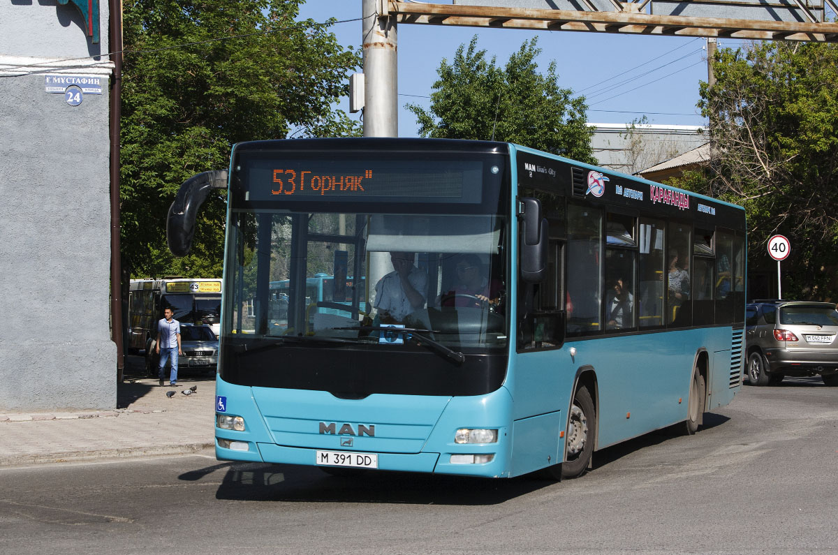 Карагандинская область, MAN A78 Lion's City LE EL283 № M 391 DD